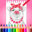 icon android Coloring Book pig Peppa for Kids