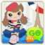 icon android GO SMS Sweet Paris Theme