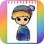 icon android Coloring Book Cute Boys