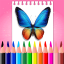 icon android Butterfly Coloring Book & Drawing Book